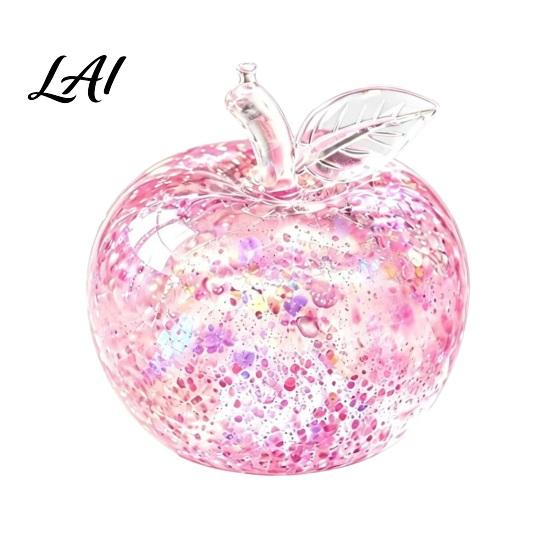 Stress Relief Toys for Kids Apple Squishy Ball Christmas Glitter Fidget Toy Soft Squeeze Balls Office Rebound Sensory Decompression Toy Adults Cute