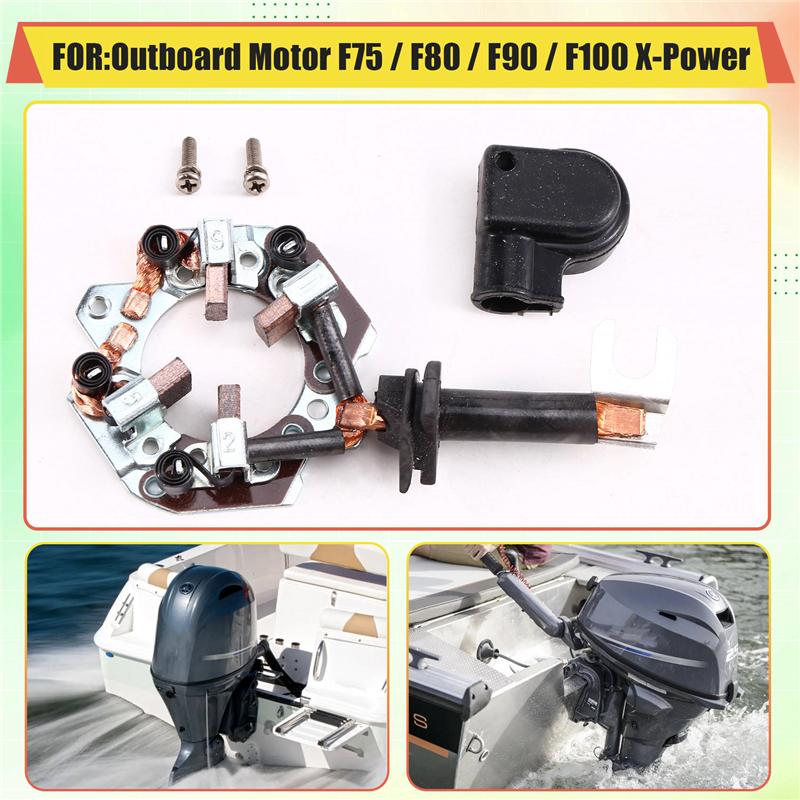 A28G-Starter Brush Holder Starter Brush Holder For YAMAHA Outboard Motor Starter Brush Holder
