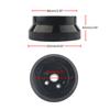 5 & 6 Hole Steering Wheel Polished Short Hub Adapter for Ididit Chevy Quick Release Billet Steering Wheel Hub Adapter