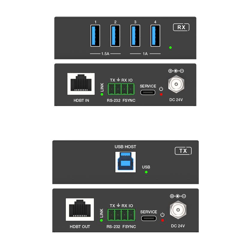 Адаптер-разветвитель USB USB3.0 Удлинитель Передатчик Приемник Адаптер Удлинитель по IP-сети 100 м по RJ45 CAT6a USB-хаб LAN-удлинитель Сетевой коммутатор 5G