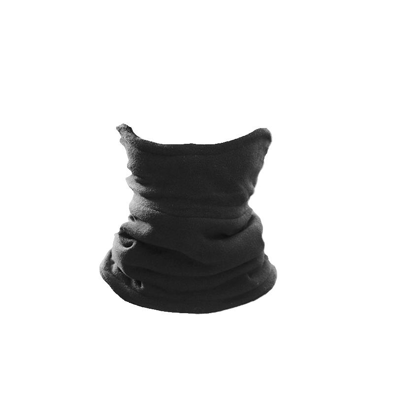 1Pc Neck Scarves Fashion Lining Thickened Face Mask Windproof Keep Warm Warmer Solid Color Polyester