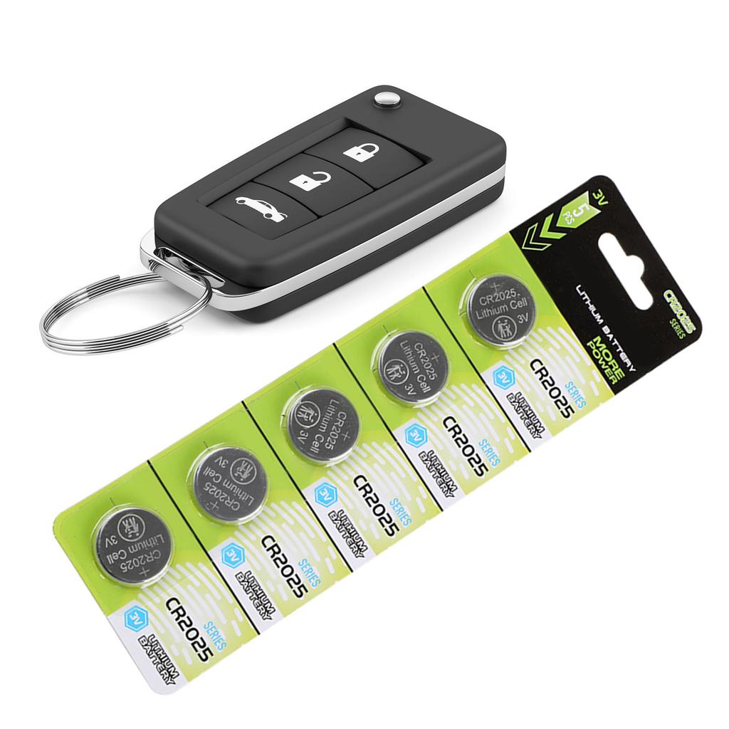 10/5 шт. CR2025 3 В батарейки-таблетки надежные источники питания CR2025 батарейки для устройств бесключевого доступа аксессуары