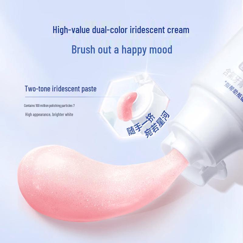 Crest Scented Dual-Color Whitening Toothpaste