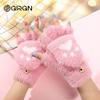 GRGN Unisex Winter Half-Finger Flip-Top Gloves