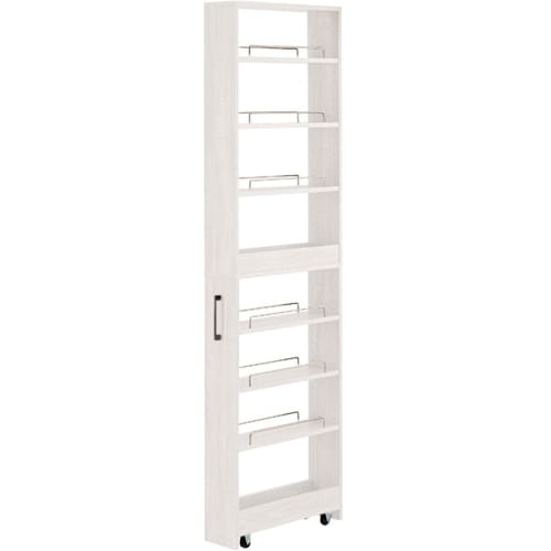 Iris Plaza "54 Types To Choose From" High-Type Gap Storage [181cm High X 14cm Wide] Slim Storage Rack, Perfect for Refrigerators and Washing Machines,