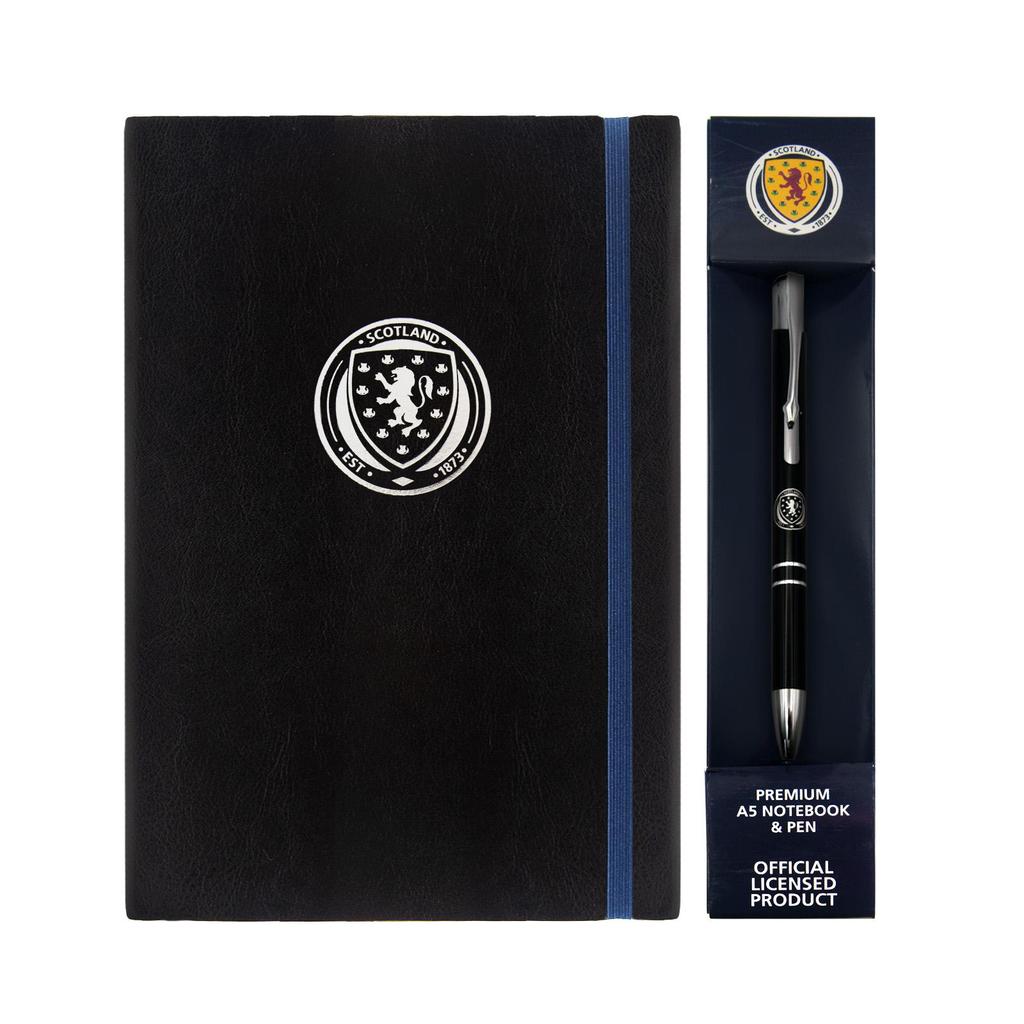 Scotland FA Crest A5 Notebook & Pen