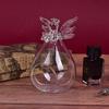 Angel Glass Tea Light Candle Holder Home Party Decor Candlestick Storage Holders