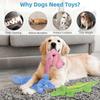 Toys, Boring Interactive Dog Toys, Non-stuffed Elephant Squeaky Dog Toys, Durable Dog Chew Toys for Cleaning Teeth