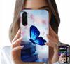 Etui Do Samsung Galaxy A26 5G - Niebieski Motylek, Motyl, Damskie Wzory