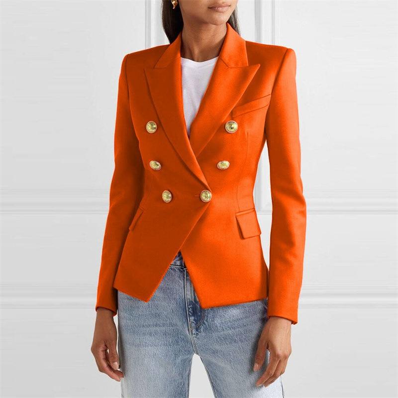 Women S Korean Style Casual Blazer Commute Suit Jacket