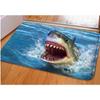 Прохладный домашний напольный ковер с принтом акулы и дельфина для гостиной, спальни, нескользящий кухонный коврик, коврики Tapis Alfombra