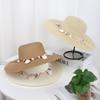 Women's straw hat summer new outdoor beach hat literary and retro big edge sun protection hat ethnic style sun hat