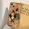 Ретро Художественный Чехол в Морском Стиле Для iPhone 16 15 14 Pro Max Plus 13 12 11 Pro Max Mini Чехол для Телефона