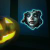 Horror Halloween Noctilucent Girl Face Pattern Home Walls Stickers Decoration