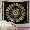 Mysterious Divination Style Bedroom Wall Tapestry - Mystical Culture Background Decoration Personalized Space Ornament