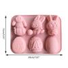 Silicone Chocolate Mold Cake Decoration Tools Easter Series Pastry Baking Cake Mold For Chocolate Candy Cake Sugars