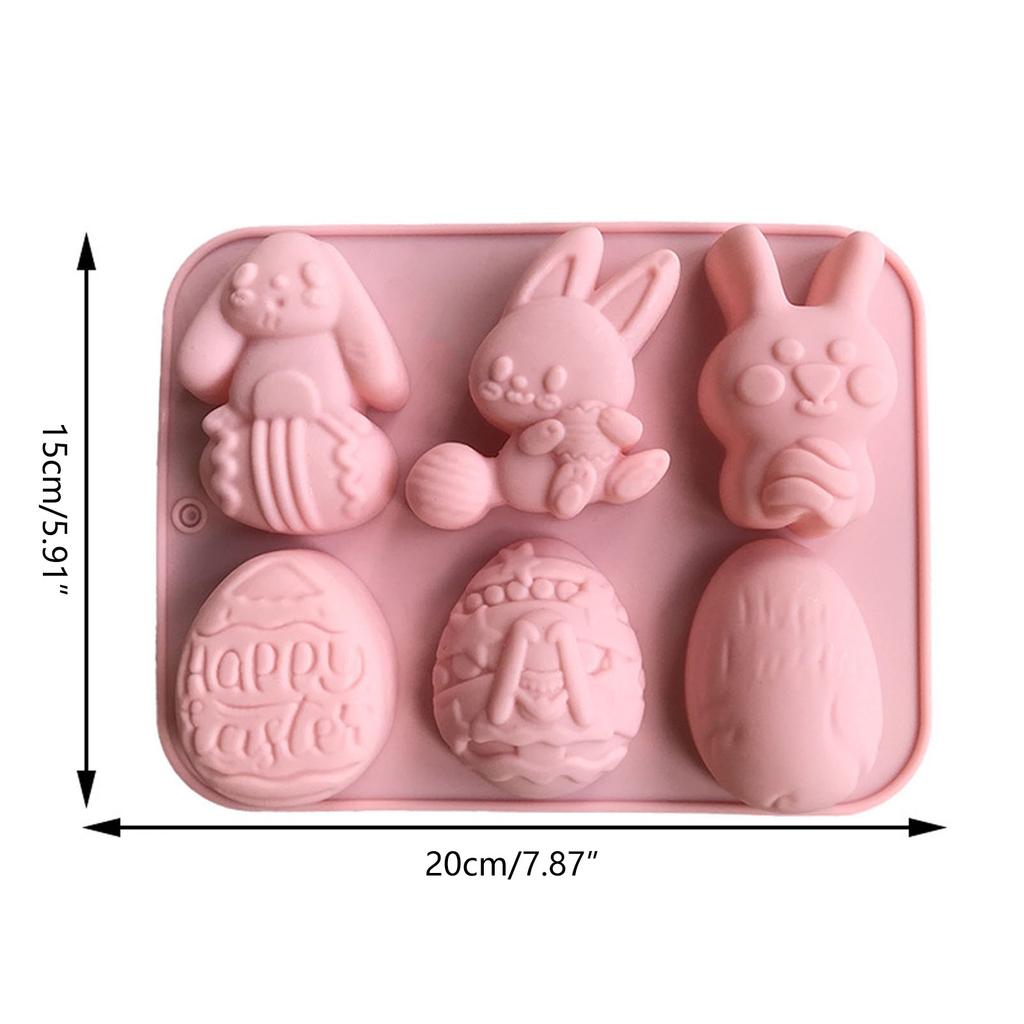Silicone Chocolate Mold Cake Decoration Tools Easter Series Pastry Baking Cake Mold For Chocolate Candy Cake Sugars
