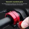 Hidden Bicycle Bell Aluminum Alloy Loud Crisp Sound Easy Install Ideal Gift for Cycling Enthusiasts Bike Riders