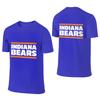 Indiana Bears Oversize Reversible Tshirt Daily Lazy Double Edging Short Sleeve