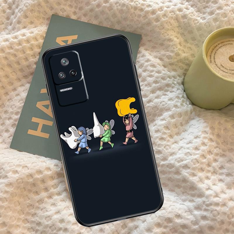 Футляр для зубов для стоматолога для Xiaomi 13 14 15 Ultra 11T 12T 13T 14T Pro POCO X7 Pro X3 X5 F5 F6 M6 X6 Pro Чехол