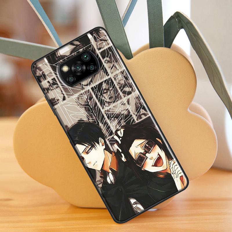 Чехол с изображением аниме «Атака Титанов» для Xiaomi Mi 11 Lite 9T 10T 11T Pro POCO X3 Pro X3 GT F1 F2 F3 M4 M3 Pro