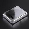 Personalized Men's 20-Capacity Engraved Metal Cigarette Case - Creative and Anti-Pressure Design