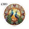 Solar Collector Puzzle Art Acrylic Suncatcher Stained Glass Effect Window Hanging Ornament DIY Colorful Light Reflector Sun Catcher Kit for