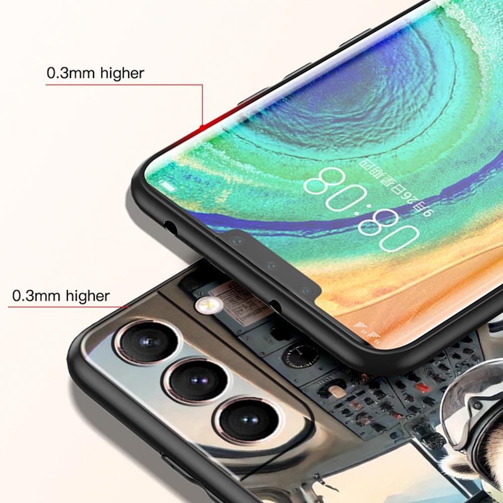 Чехол для телефона с енотом для Samsung Galaxy S26 S25 S24 S23 S22 S20 S21 FE Ultra S25 Edge Plus 5G Мягкий ТПУ Чехол Fundas Capa Coque Сумка
