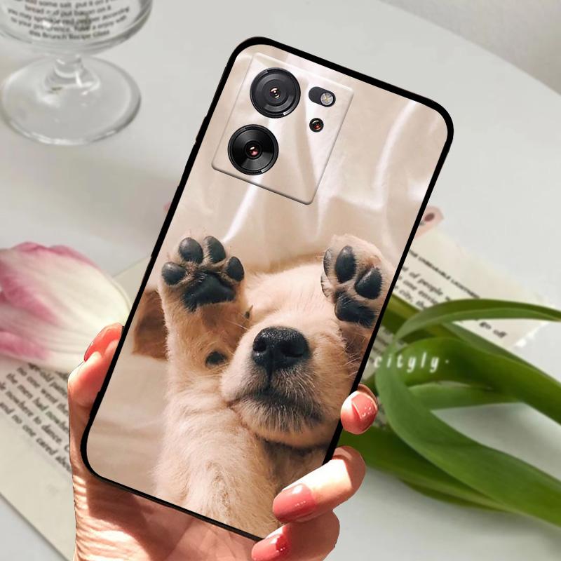Чехол для Redmi K60 Ultra K 60 Pro, роскошный, с милыми животными, из мягкого силикона TPU, задняя крышка телефона для Redmi K60E, противоударный бампер, Capa