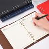 A5 Imitation Leather Loose-Leaf Notebook 100 Sheets Yc-22 Gift Business Office Meeting Record Book Sub-Logo