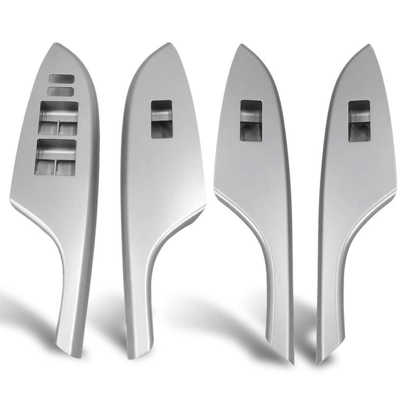 Передняя Задняя Накладка Панели Переключателя Стеклоподъемника для Toyota Corolla 2007 2008 2009 2010 2011 2012 2013 Панель Переключателя Стеклоподъемника