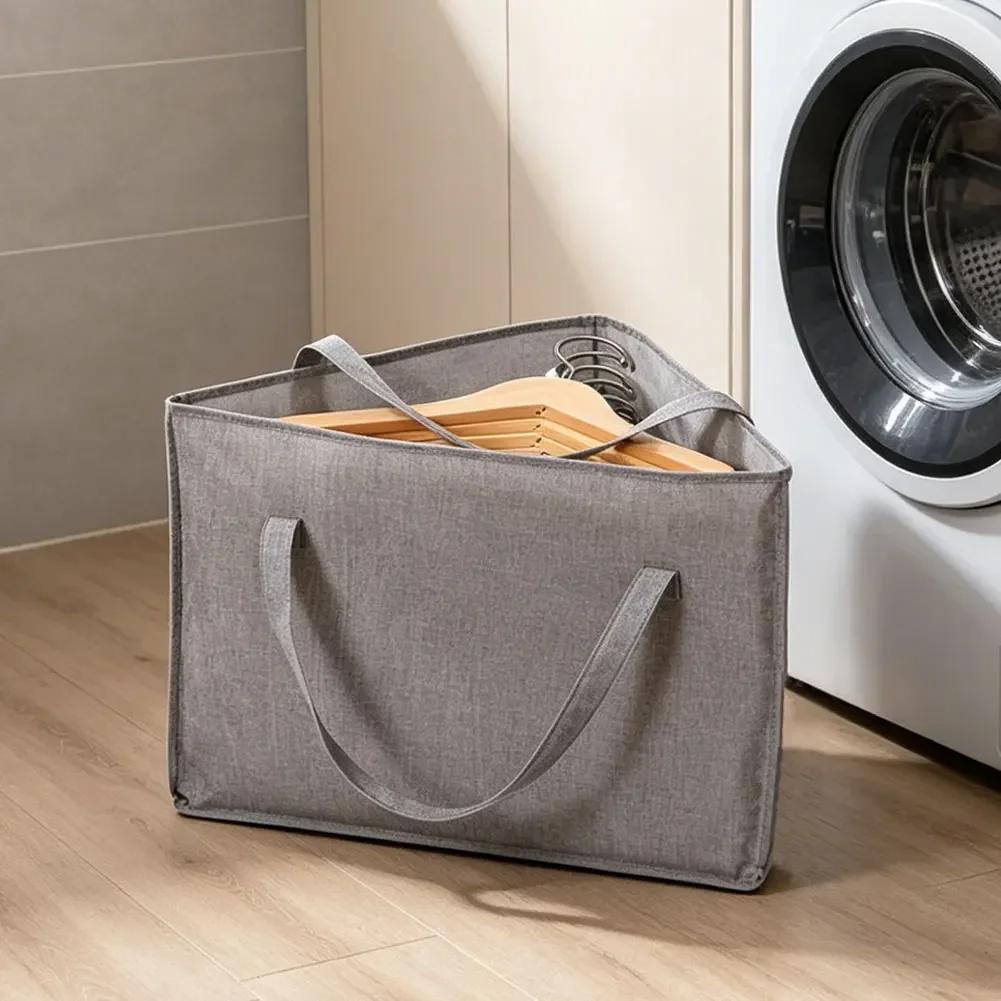 Multi-purpose Space Saving Laundry Tidier Holder Universal Triangle Hanger Storage Bag Clothes Hanger Storage Bag With Handles