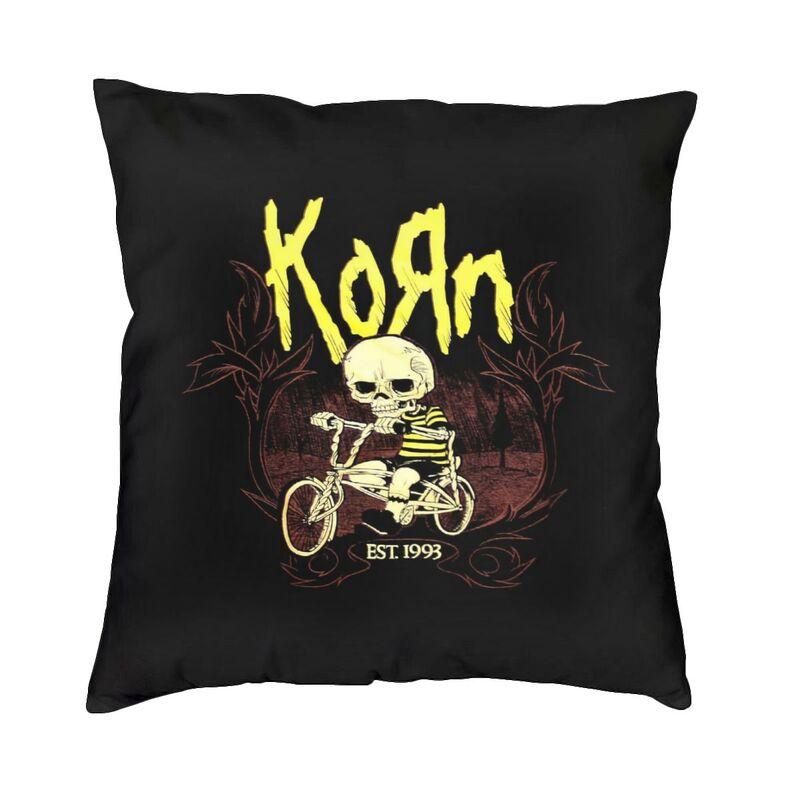 Ню-металл Рок-группа Korn Квадратная Наволочка Декоративные Подушки Подушка-плед Для Гостиной Двусторонний Принт