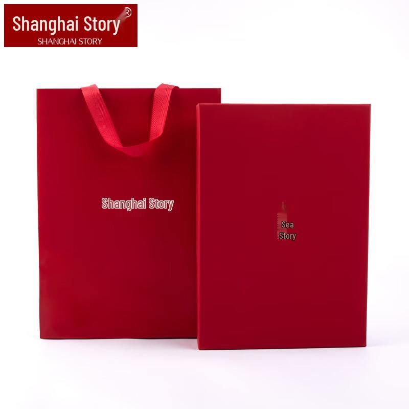 Женский вышитый шарф и шаль Shanghai Story 100% шерсть