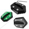 Для KAWASAKI W800 W650 W400 W 800 650 400 2019-2025 мотоциклетная подставка для ног, боковая подставка, удлинитель, увеличитель, опорная пластина, накладка
