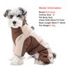 Waterproof Dog Jumpsuit Winter Warm Puppy Overalls Jacket Reflective Pet Dogs Clothes For Boys Girls Yorike Pug Onesie Outfits