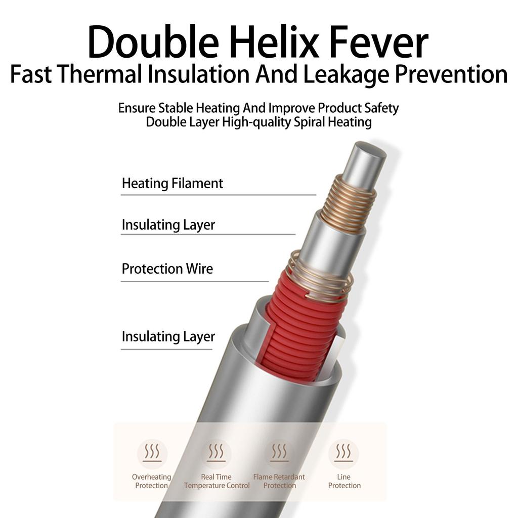 Cozy Soft Flannel Electric Heated Winter Blanket Electric Blanket Electric Heated Soft Temperature Control