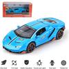 Масштаб 1/32 Lambo LP770-4, литая под давлением модель автомобиля, игрушечный автомобиль из сплава с откидным механизмом, звуком и светом, 3 открытые двери, подарок для детей, малышей, мальчиков и девочек