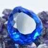 72.40 Carat Natural Blue Tanzanite Pear Shape CERTIFIED Loose Gemstone