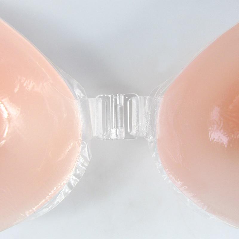 Силиконовый бюстгальтер Невидимый пуш-ап сексуальный бюстгальтер без бретелек невидимый клейкий усилитель груди с открытой спиной