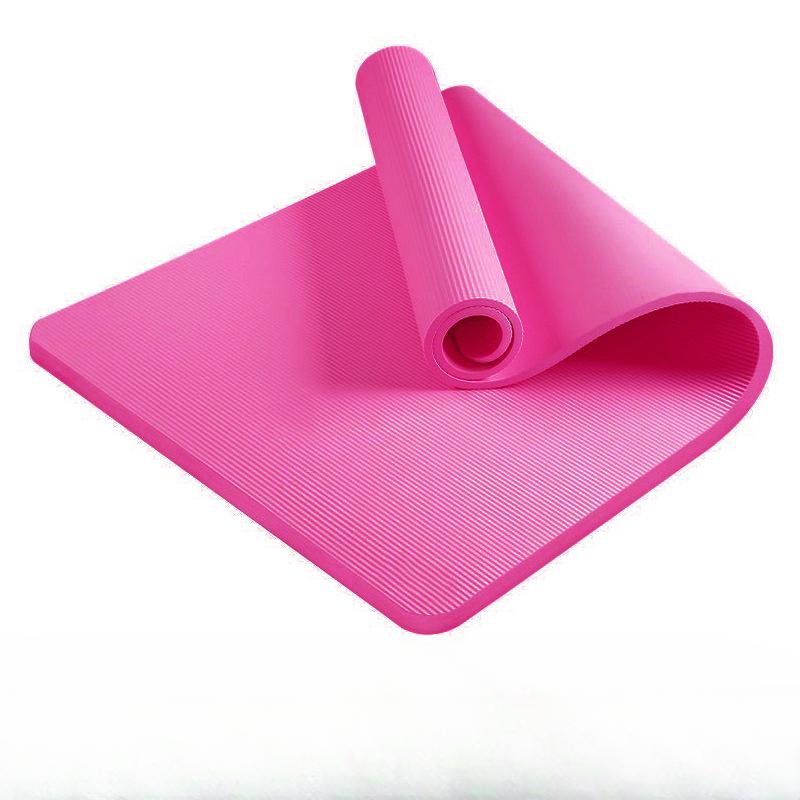 Home Yoga Mat for Men, Thickened Shock-absorbing Anti-slip Mat, Lengthened and Widened, Women's Fitness Skipping Floor Mat