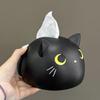 Милая кошка Коробка для салфеток Роскошная бумажная обложка Котенка Автомобиль Гостиная Держатель для бумажных салфеток Настольный Дом Кухня Органайзер для салфеток Ремесленное украшение