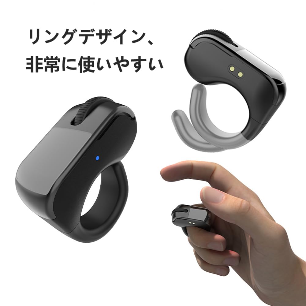 Кольцо-мышь с Bluetooth-пультом дистанционного управления и зарядкой USB, пульт ДУ 10 м, подставка для смартфона, многофункциональное для видео, iOS, белый корпус, 2,4 ГГц