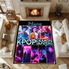 K Pop Demon Hunters Customize your name rug, office chair cushion, home bedroom living room gift.
