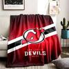 New Jersey Devils Theme Blanket Suitable For Beds Sofas And Camping Perfect For Both Men And Women Comfortable Bedding All Year Round