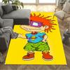 Tayo's Colorful Bus Parade Floor Mat Suitable for Entryway Balcony Playrooms Bedrooms Antislip Carpet Decorate Offices Wedding Party Gift
