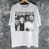 Футболка Джастина Бибера Coachella Bieberchella Концерт 2026 для унисекс Женские футболки с графическим принтом 100% Хлопок Одежда