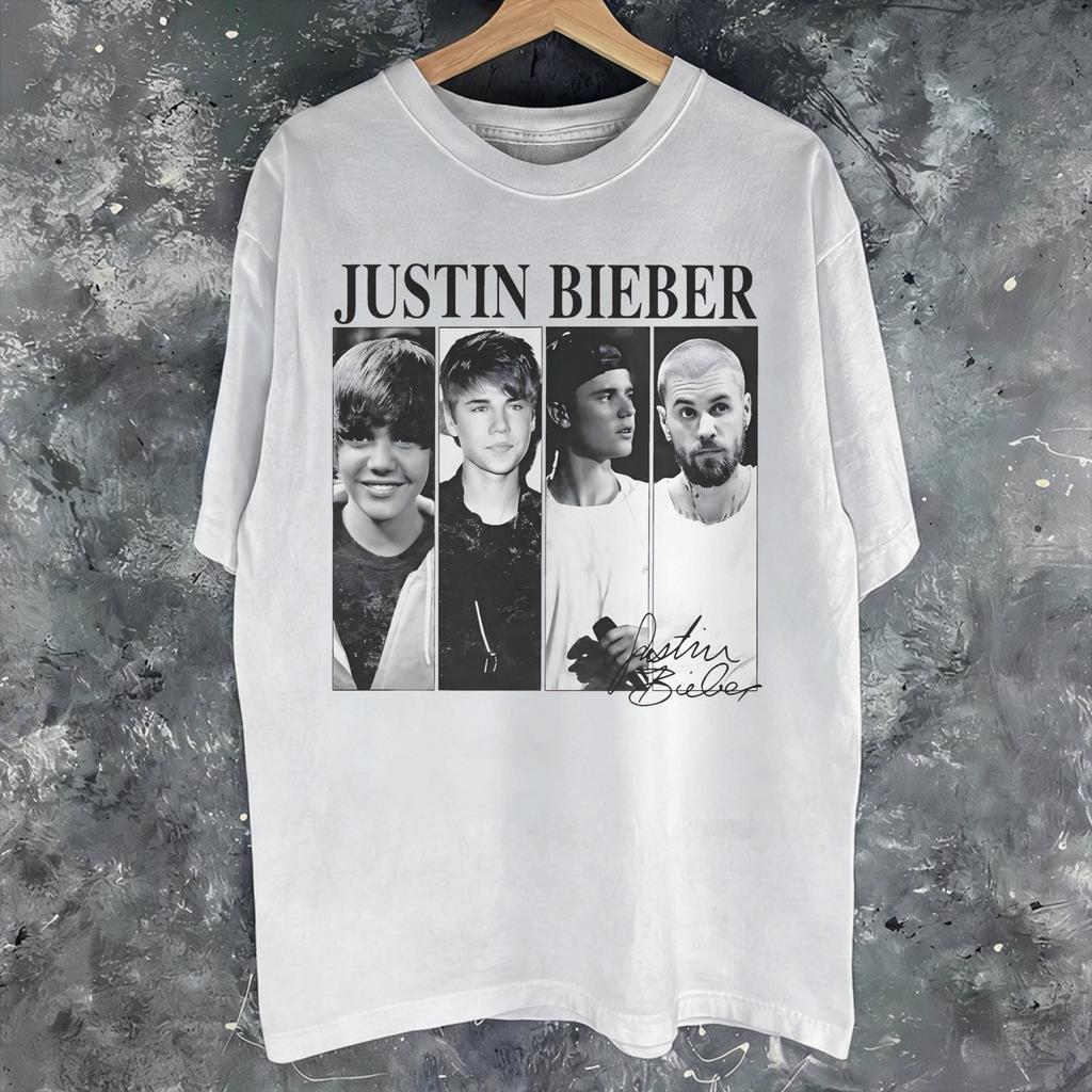 Джастин Бибер Coachella Bieberchella Концерт 2026 Аксессуары Унисекс Женская Футболка Хлопковая Футболка Модная Футболка Одежда