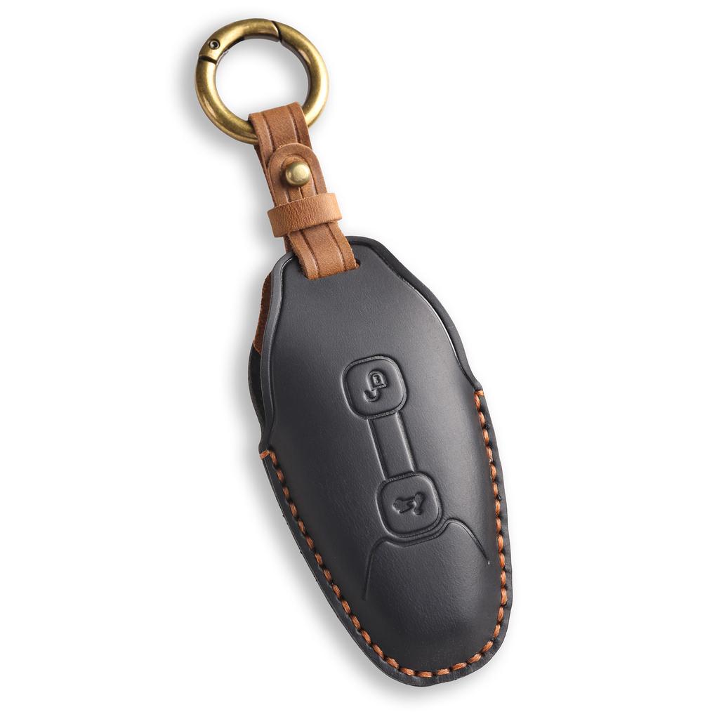 Suitable for Motorcycle Vespa Key Cover GTS300 Special Remote Control Protective Cover Leather High-end Retro