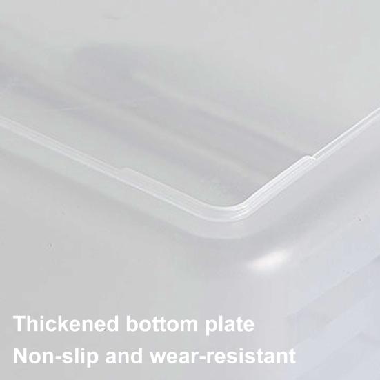 1 Set Beige Color Storage Holder Tight Sealing Great Side Dish Food Container Box